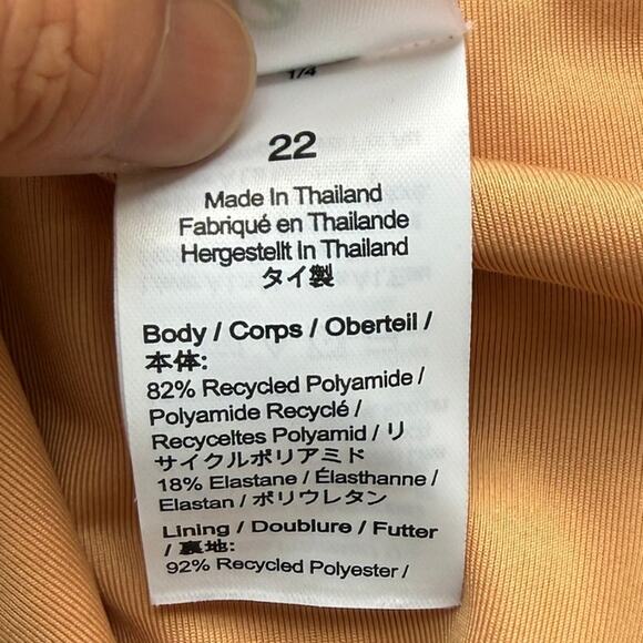 NWT J. Crew Ruched Ruffle One-piece Swimsuit in Fuchia Pink BP222 Plus Size 22 - Picture 7 of 8